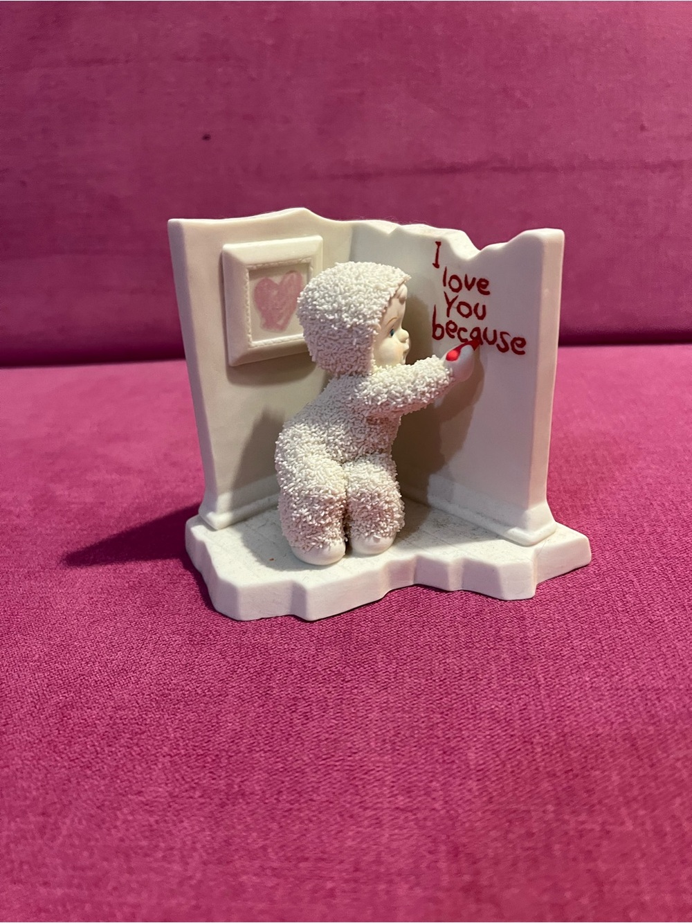 Snow Babies “I love you because”